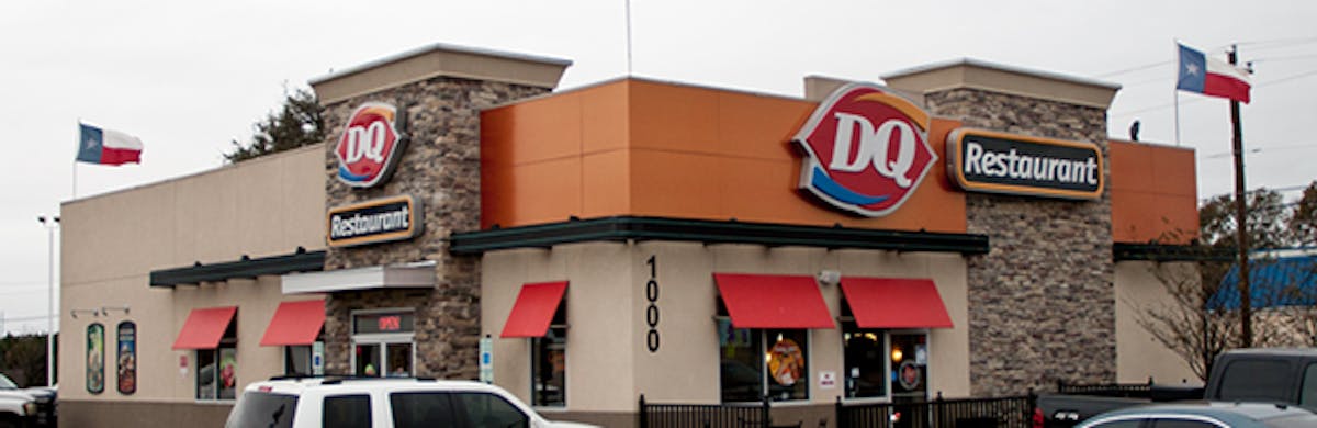 the facade of a restaurant's building