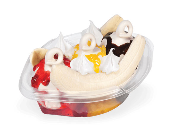 Banana Split Mayfield Dairy Queen