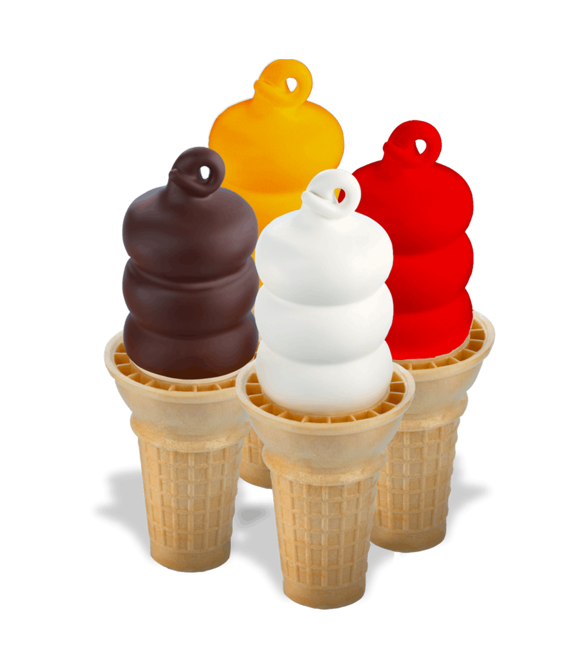 Display Faux Food Prop Dairy Queen Chocolate Dipped Ice Cream New