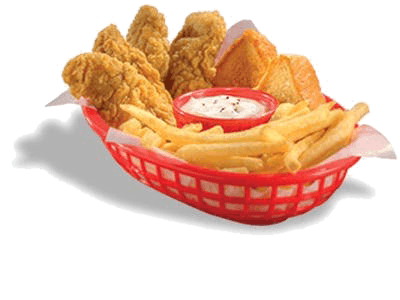 chicken fingers and fries