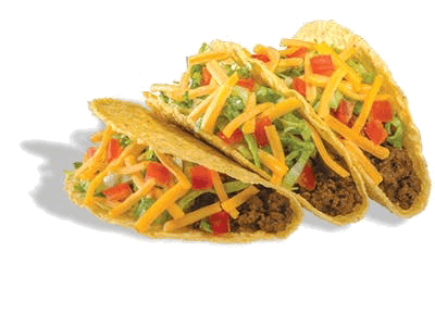 three tacos
