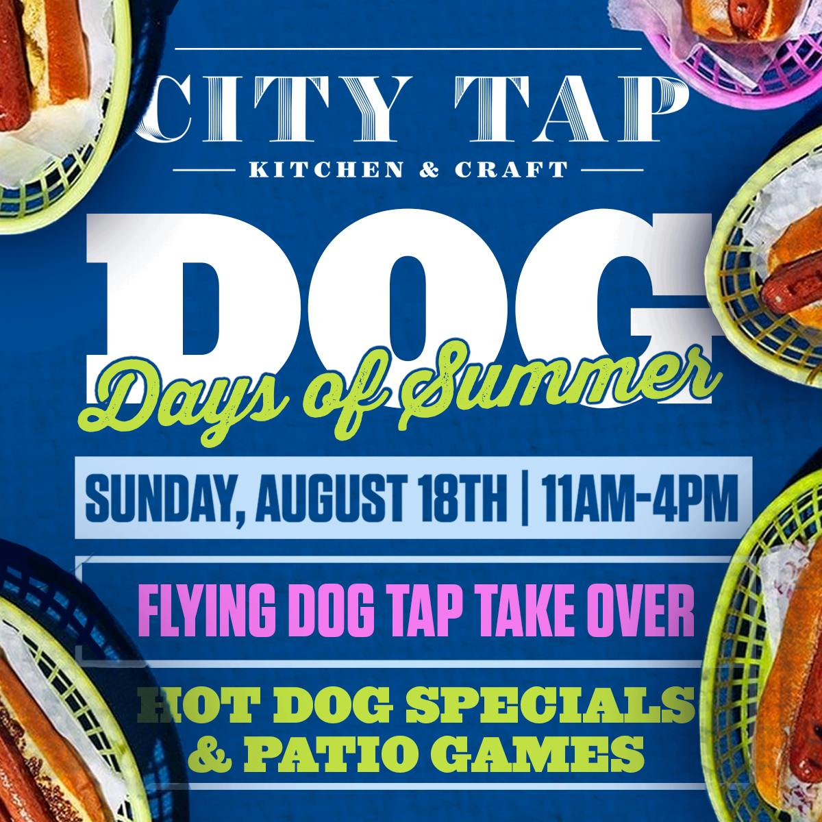 Dog Days Of Summer In Penn Quarter City Tap House Dog Days Of Summer In Penn Quarter City Tap House