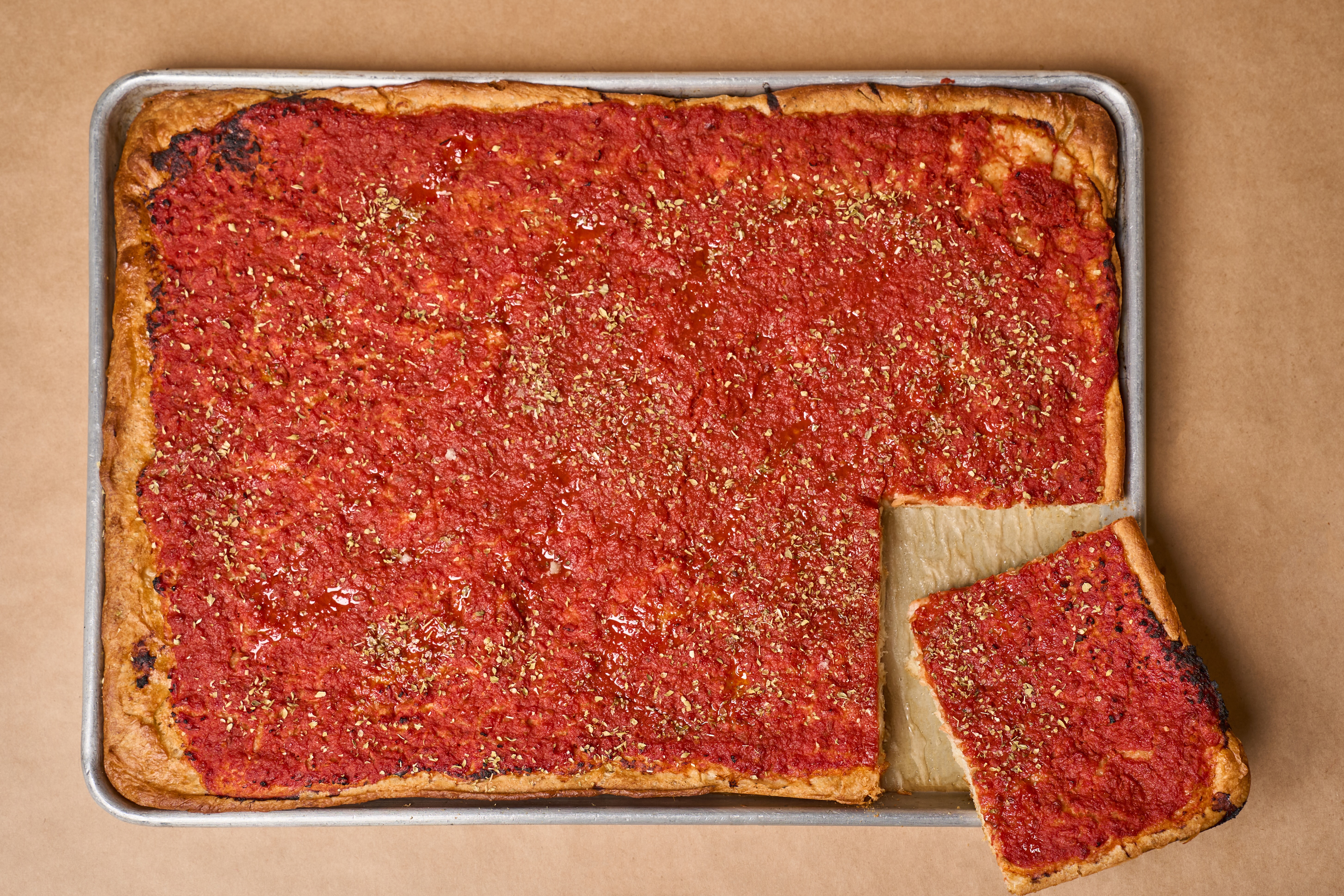 a bunch of different types of food