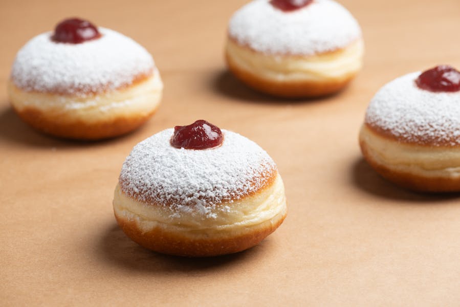 Strawberry Sufganiyot Breads Bakery Bakery with locations in Union