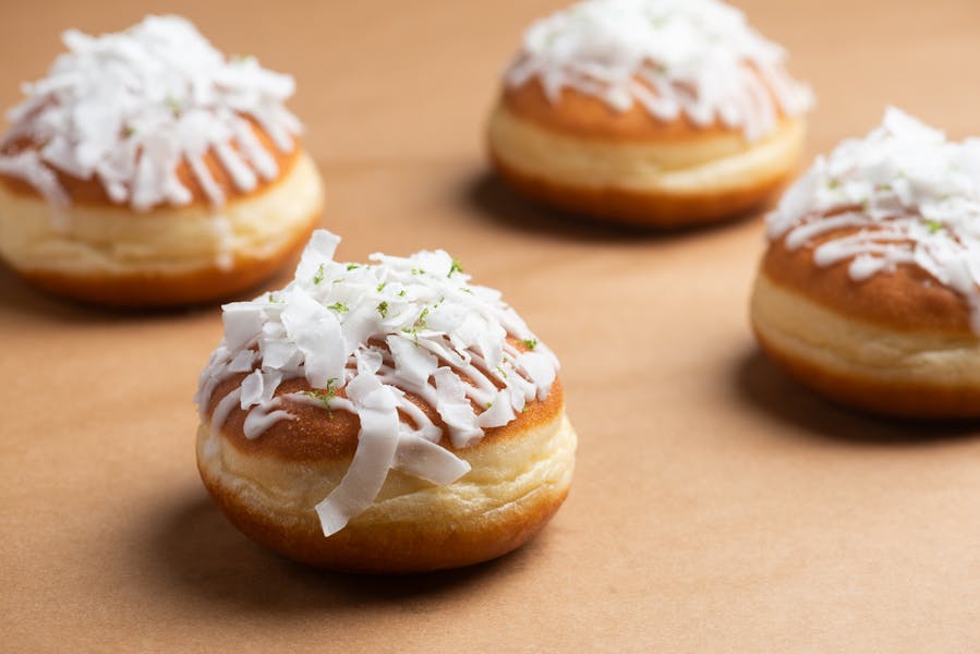 Coconut Lime Sufganiyot Breads Bakery Bakery with locations in