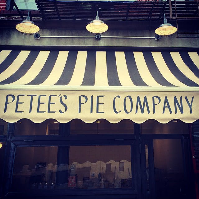 the petee's storefront on the Lower East Side
