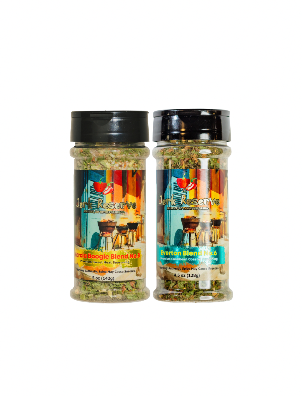 a couple of bottles of spices