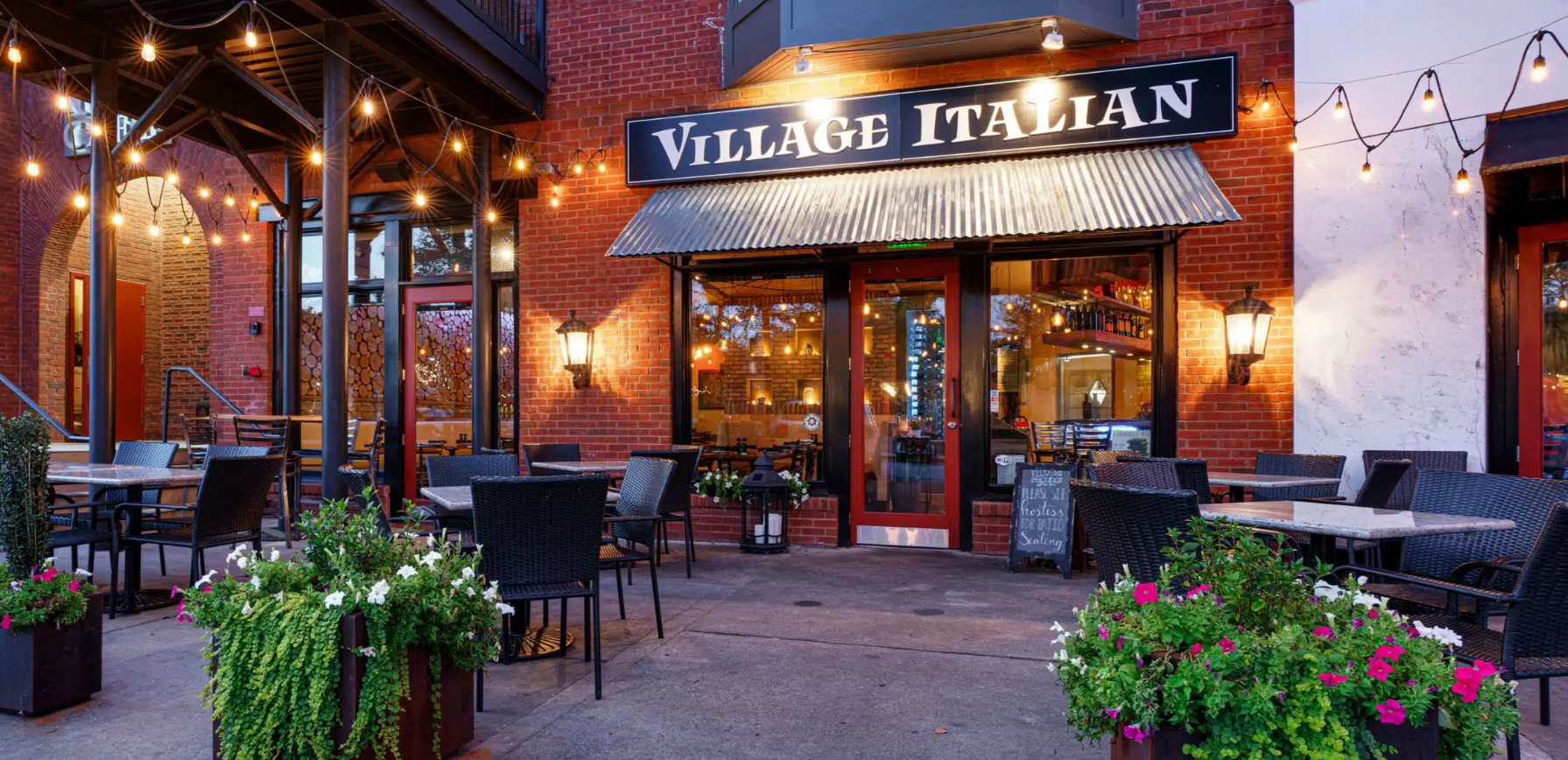 a restaurant