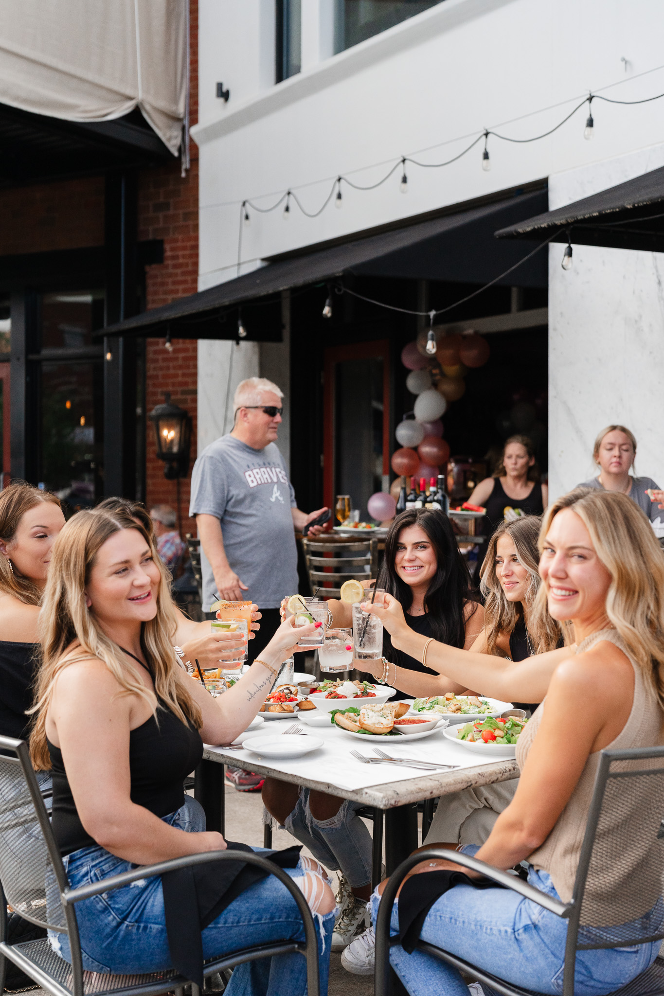 people dining
