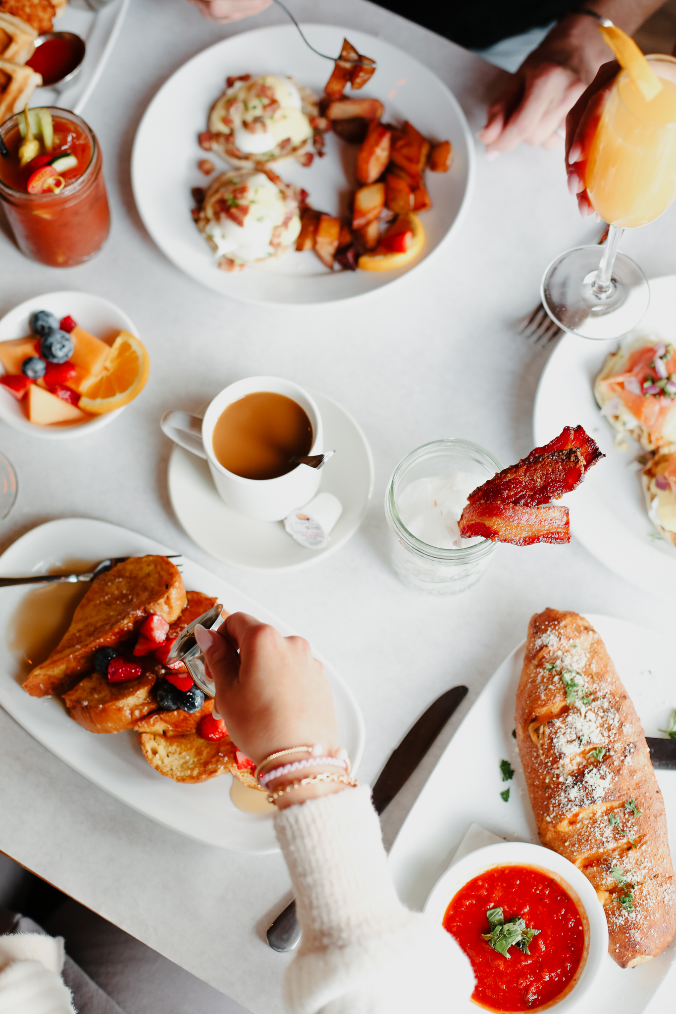 plates of food
