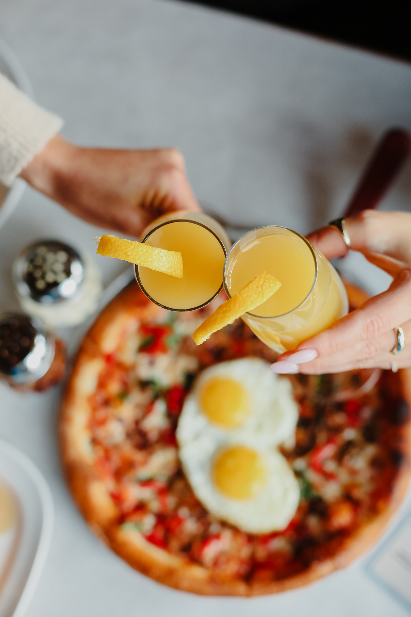 a pizza