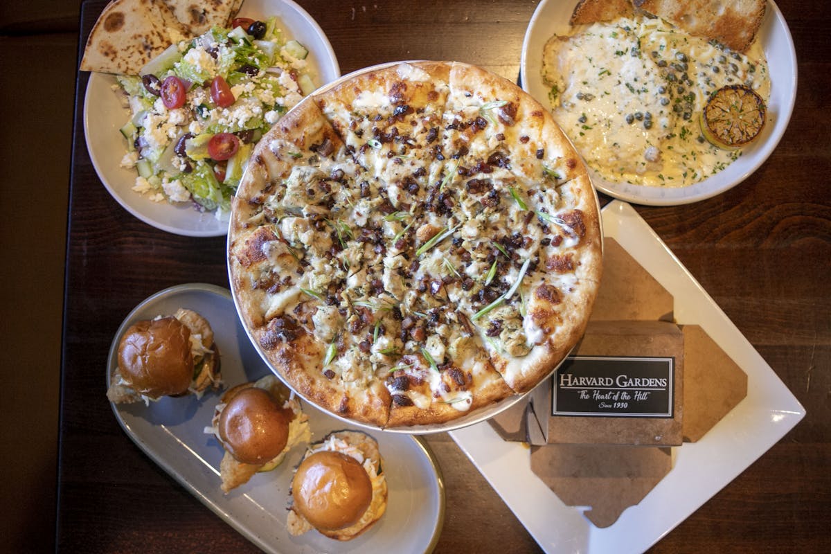small plates & pizza at Harvard Gardens