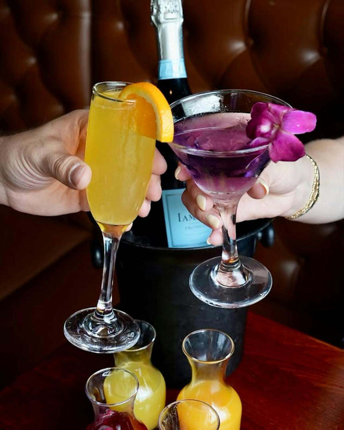 cocktails at Harvard Gardens