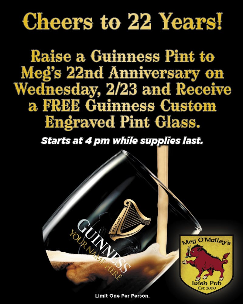 Get a custom engraved glass from Guinness