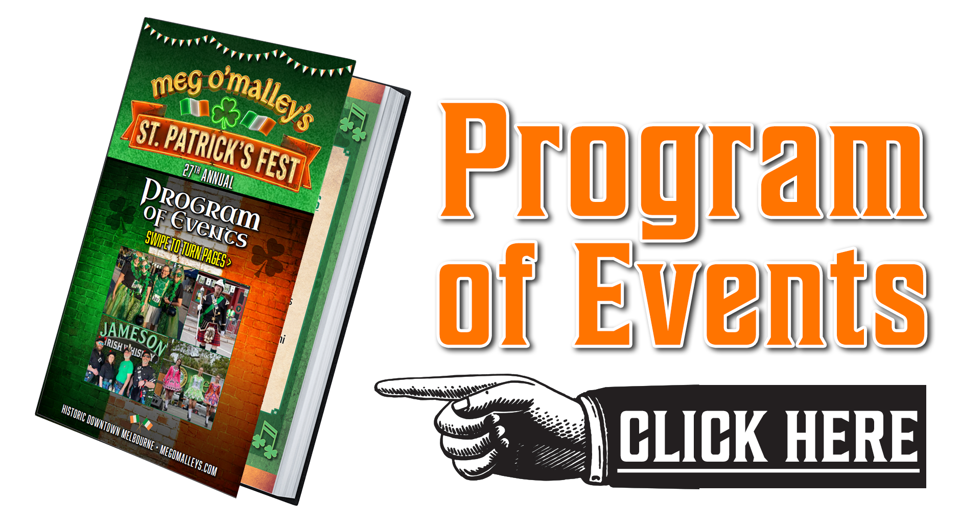 a book and a hand pointing