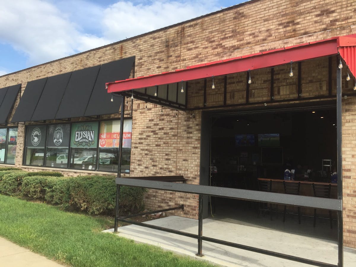 the side of a building