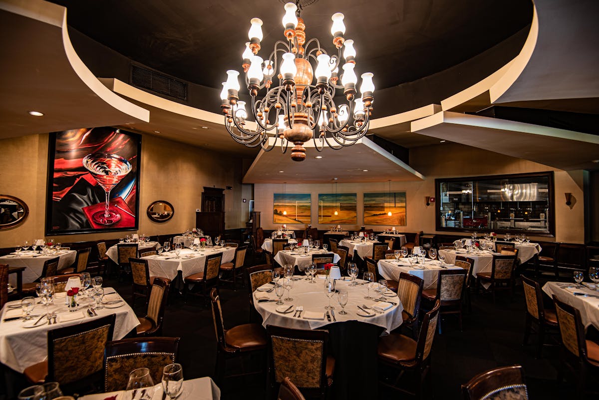 a group of people in a room