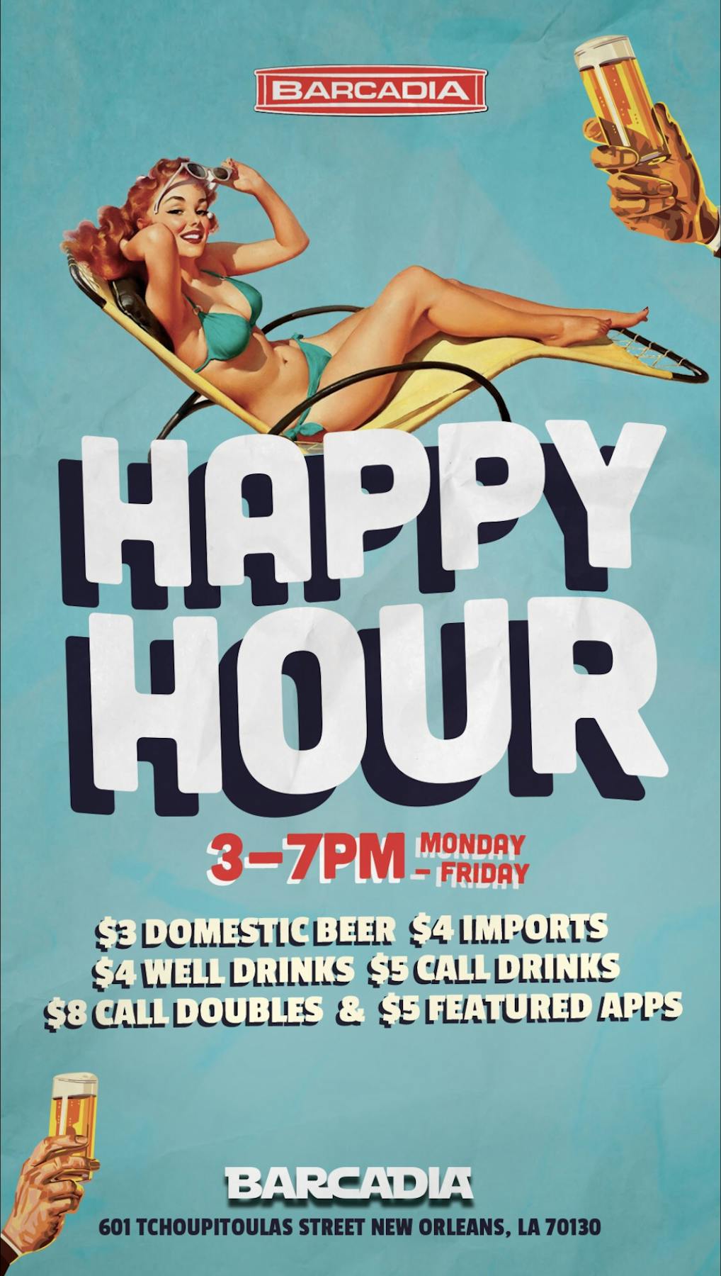 Happy Hour Barcadia