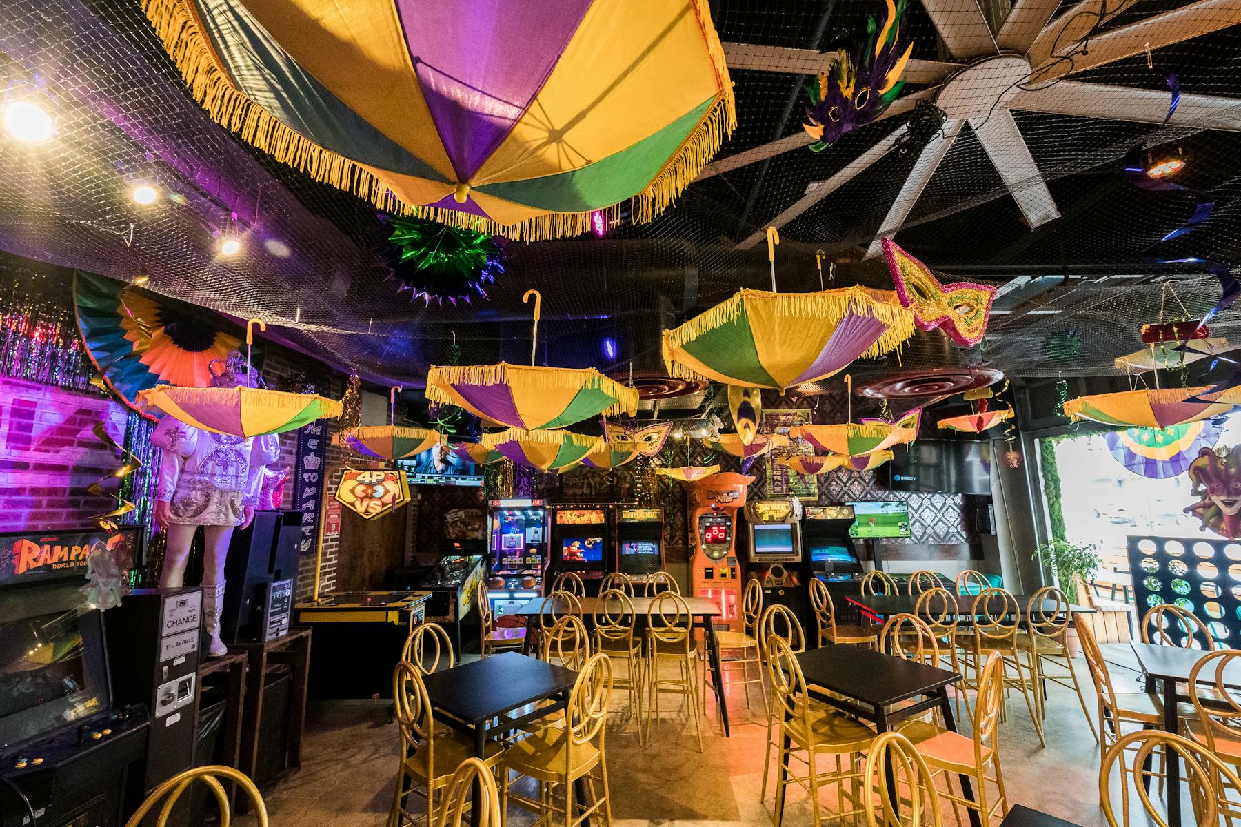 Mardi Gras pop up