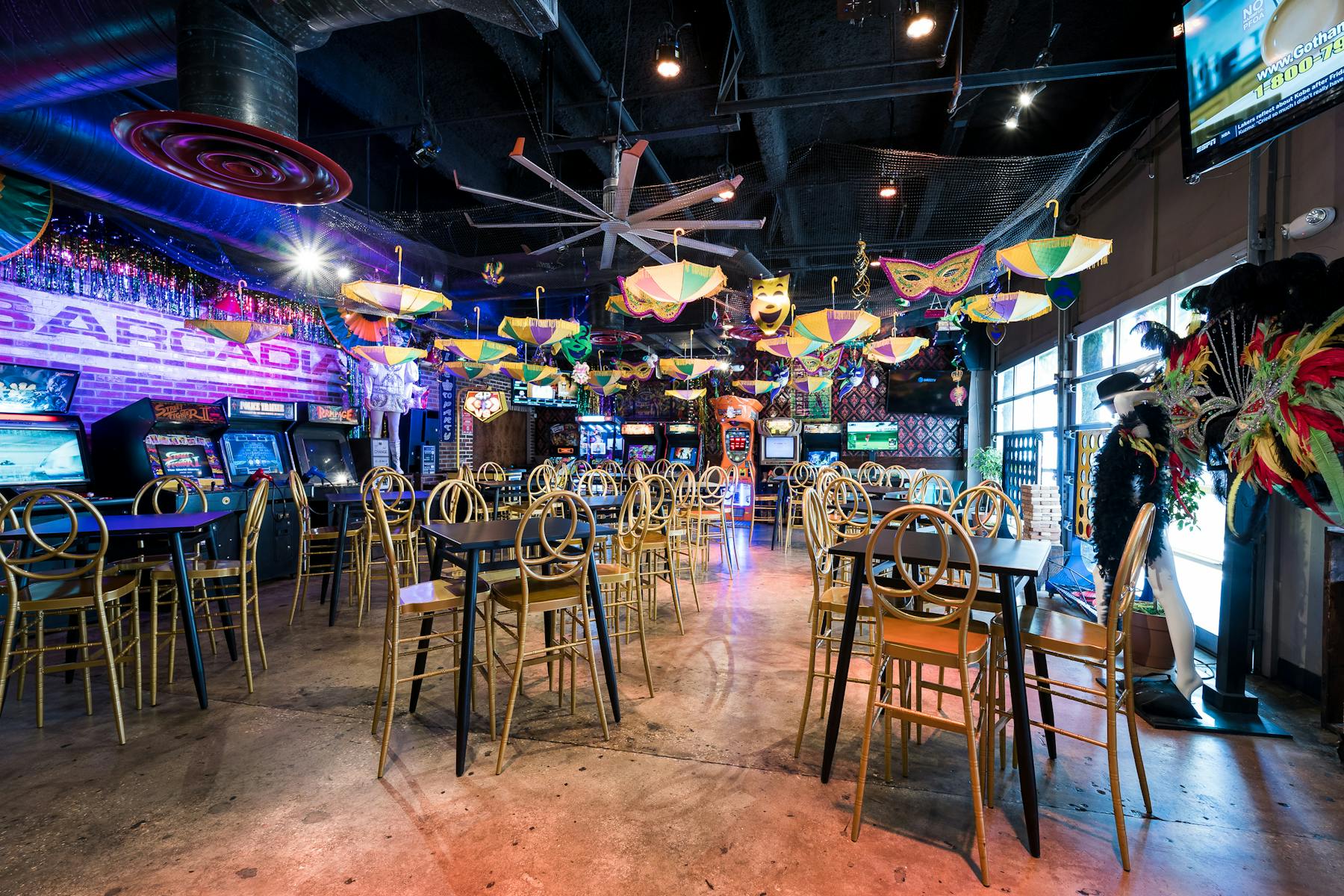 Mardi Gras pop up