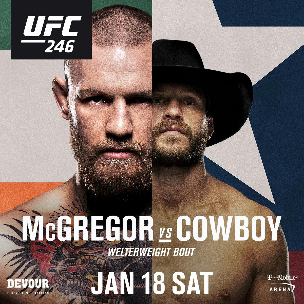Conor McGregor wearing a hat