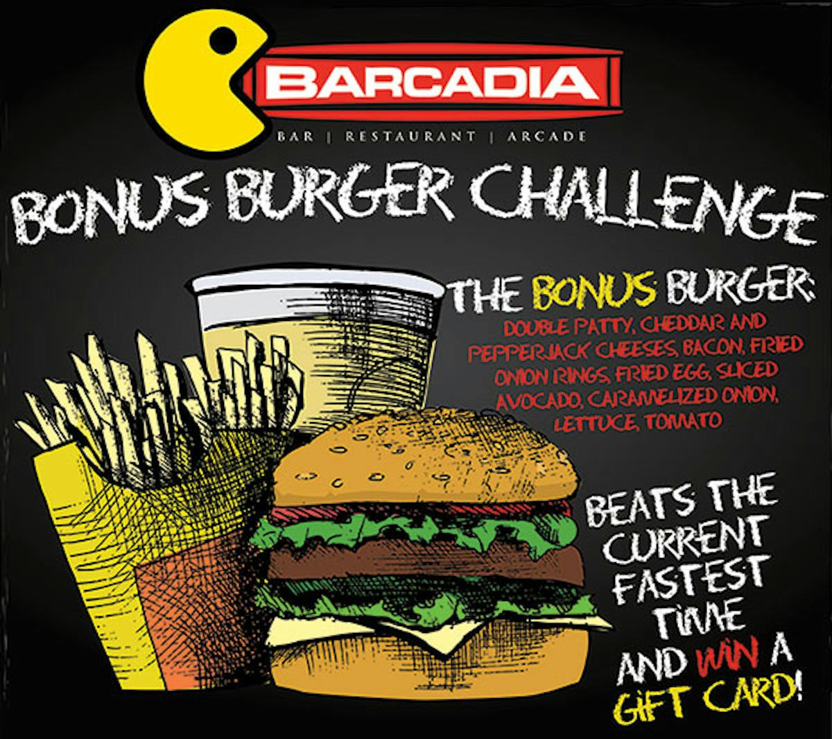 Burger Challenge Barcadia
