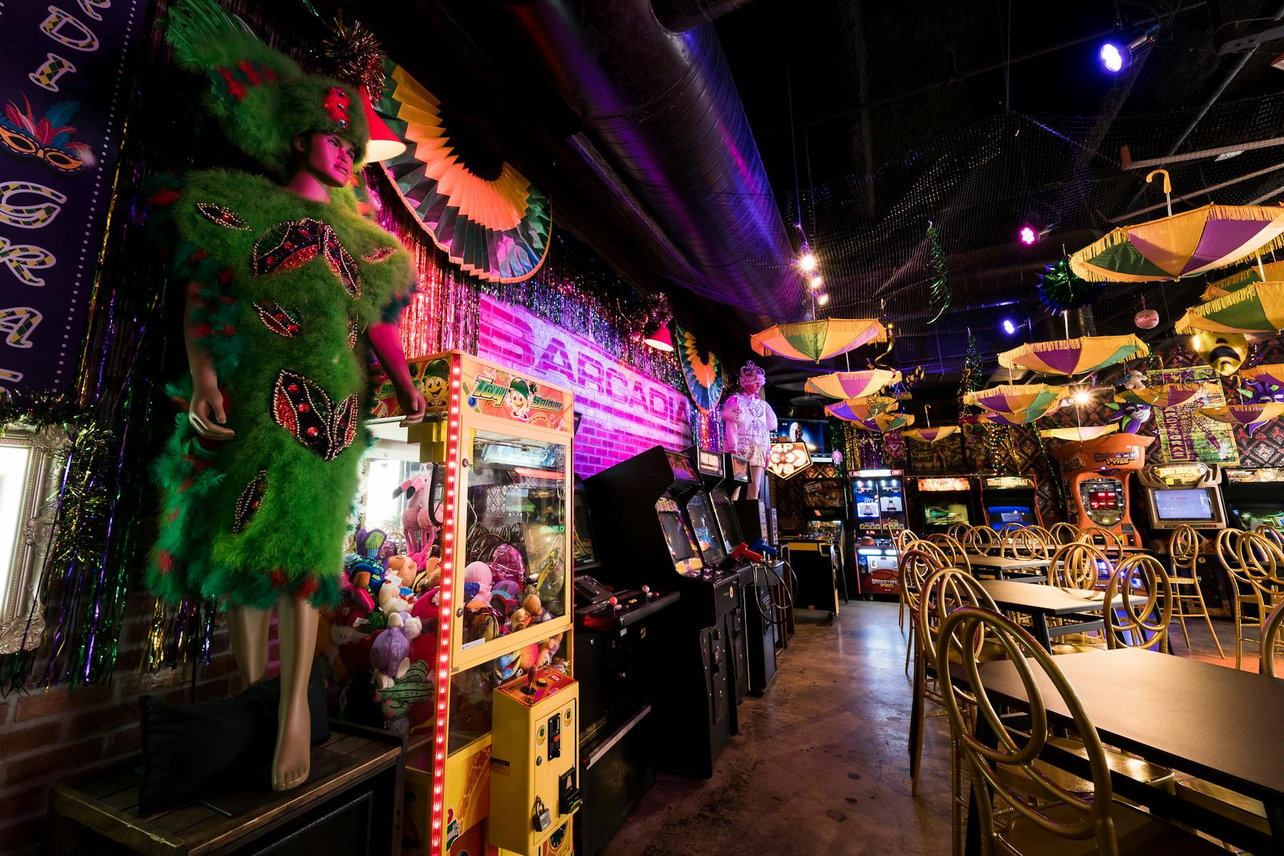 Mardi Gras pop up