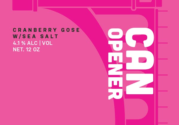 Can Opener drink logo
