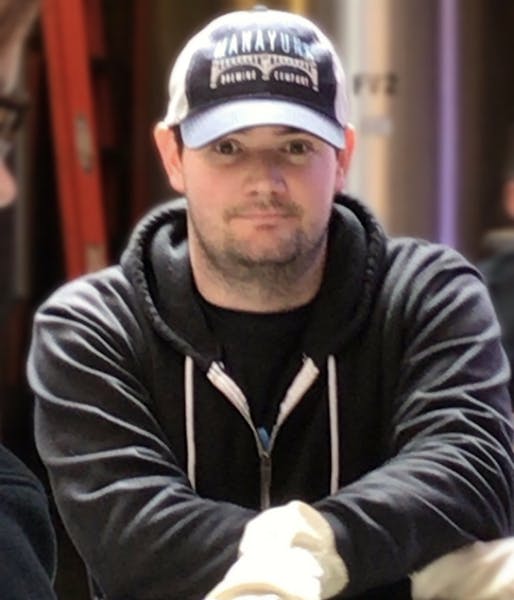 a man looking at the camera