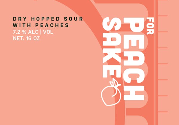 For Peach Sake (Seasonal) drink logo