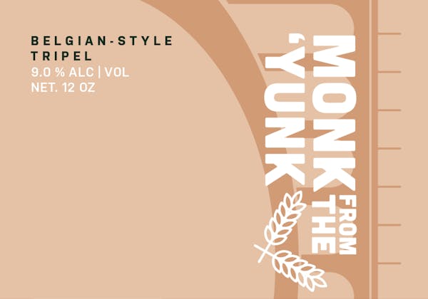 Monk from the 'Yunk drink logo