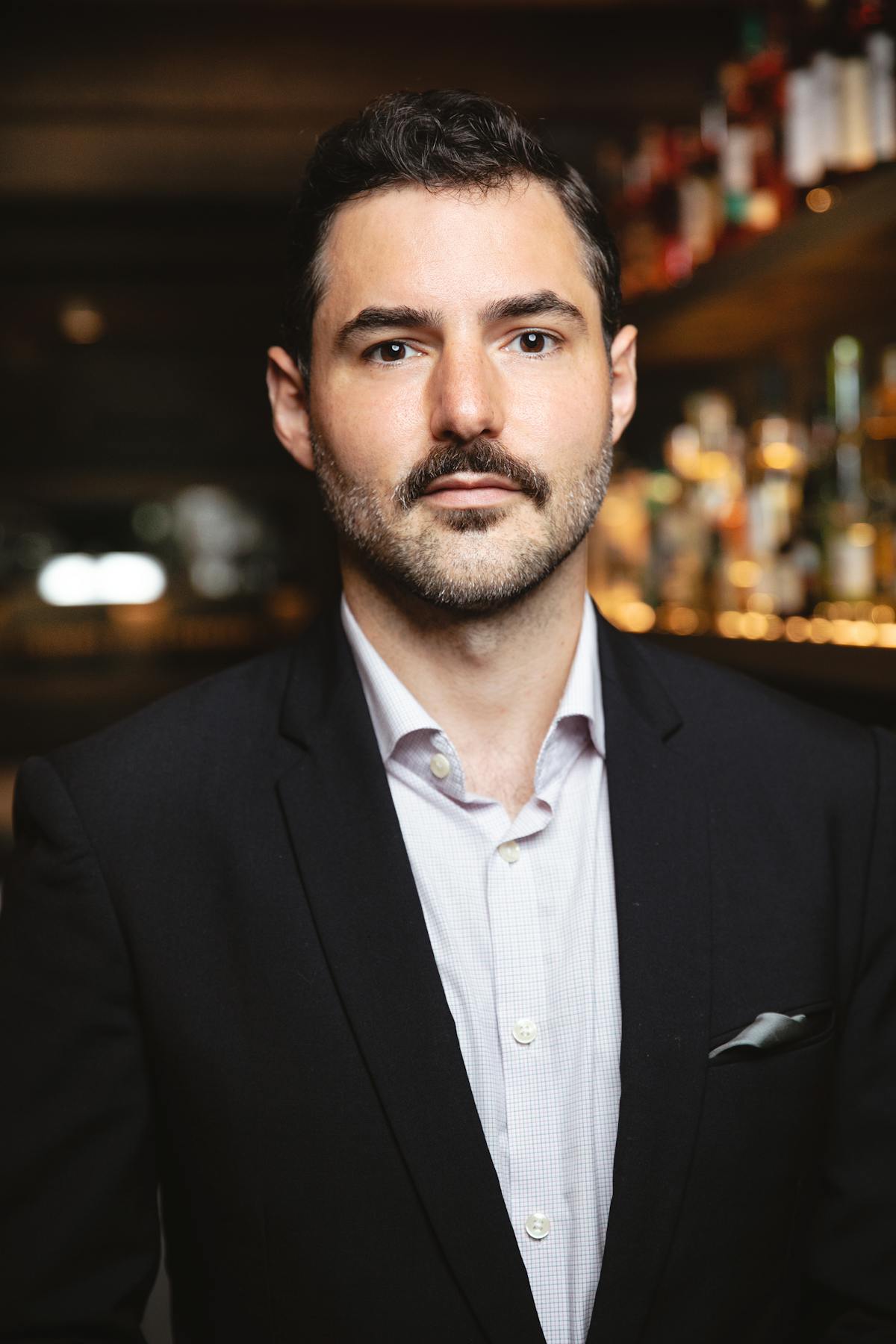 a man wearing a suit and tie