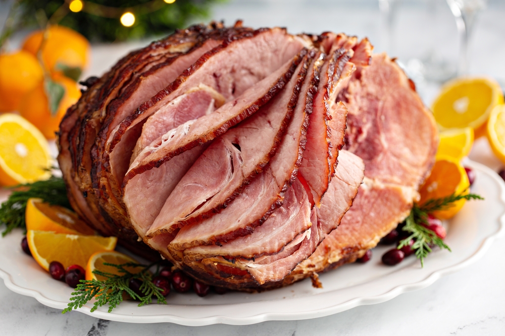 Sliced Holiday Ham
