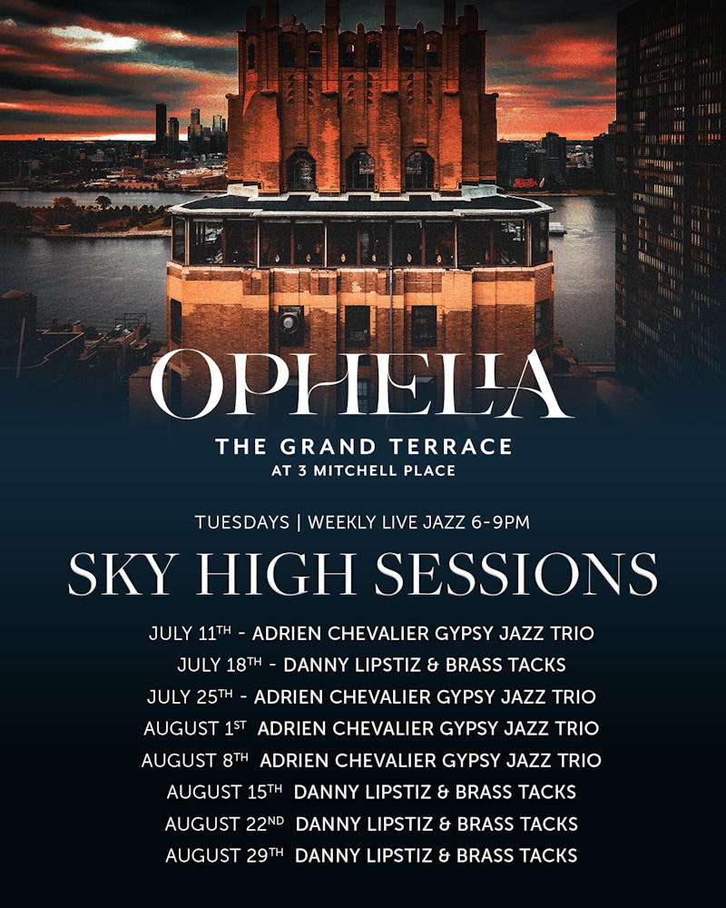 Ophelia Lounge | Cocktail Lounge, Rooftop Bar And Food In New York, Ny