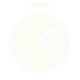 a white circle with a black line