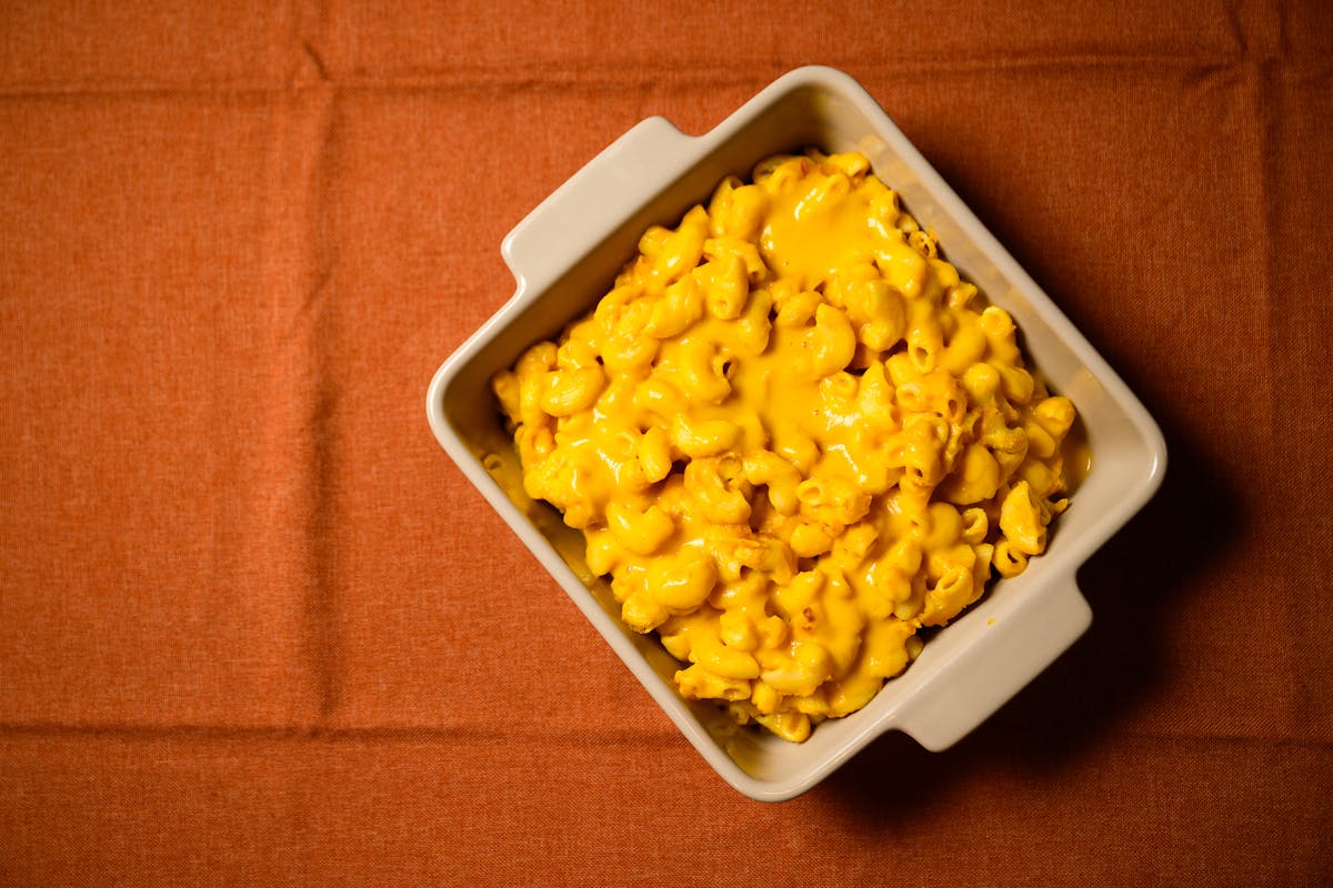 a plastic container of food