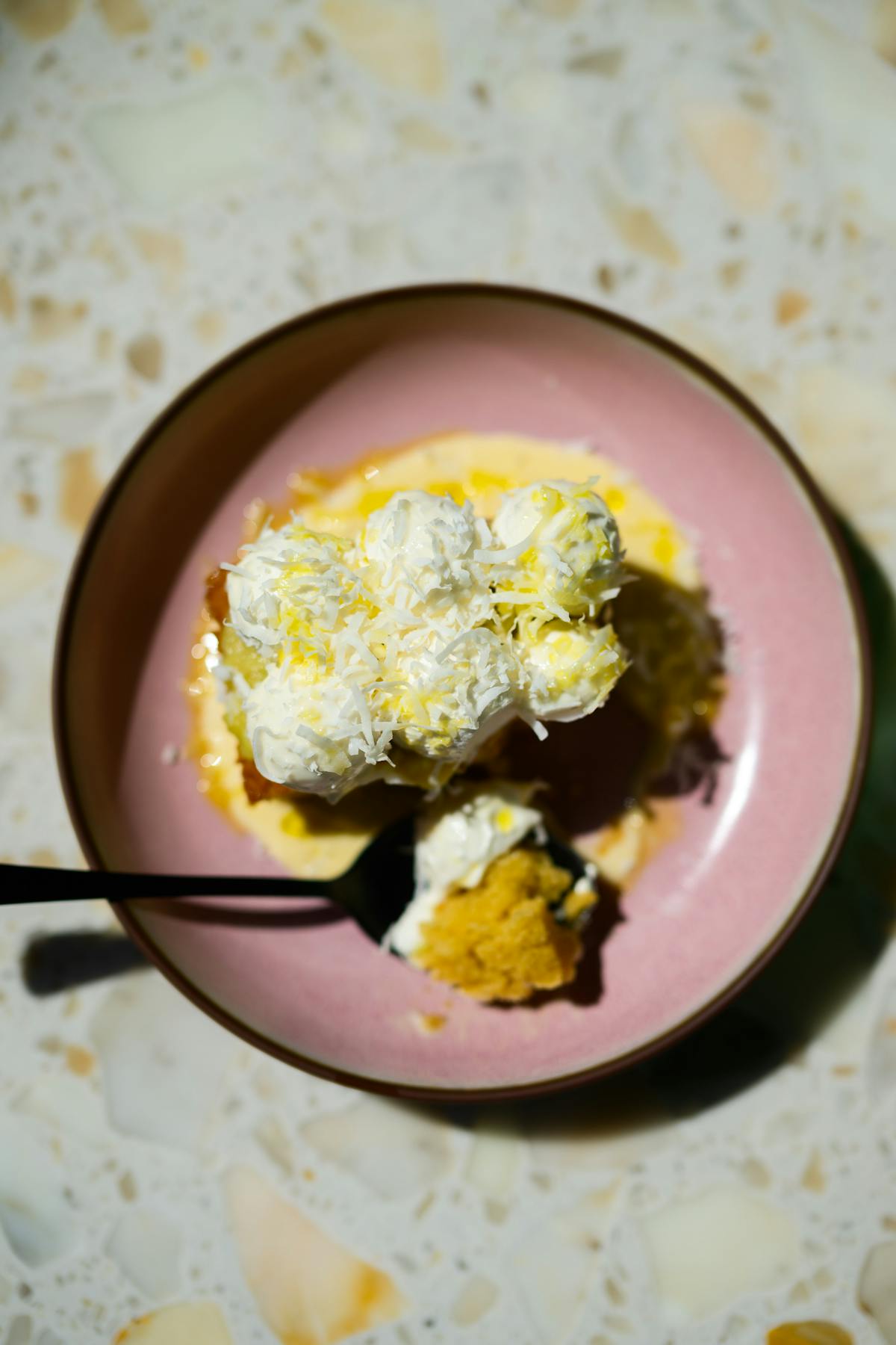 a bowl of food on a plate
