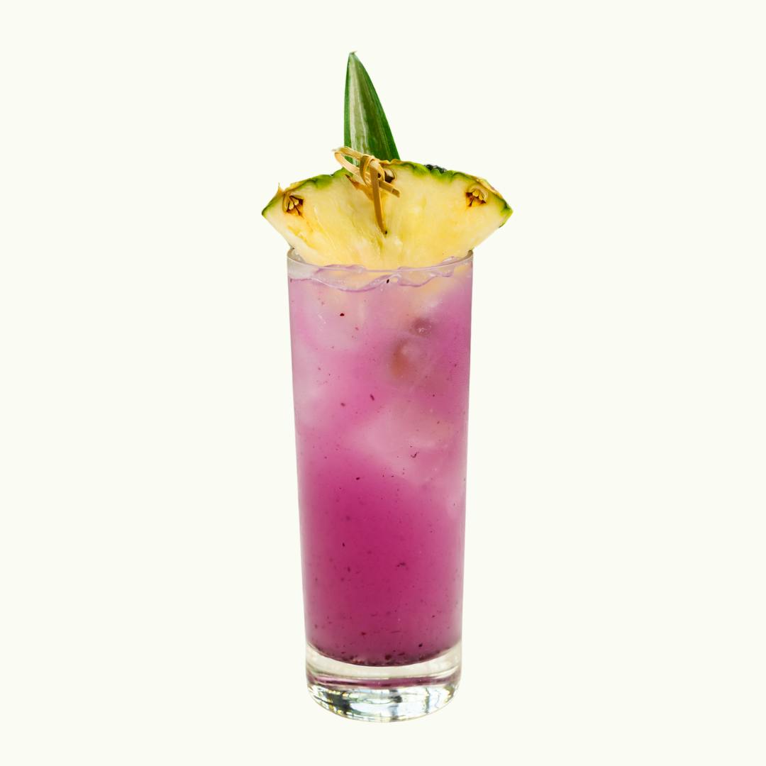 a close up of a smoothie