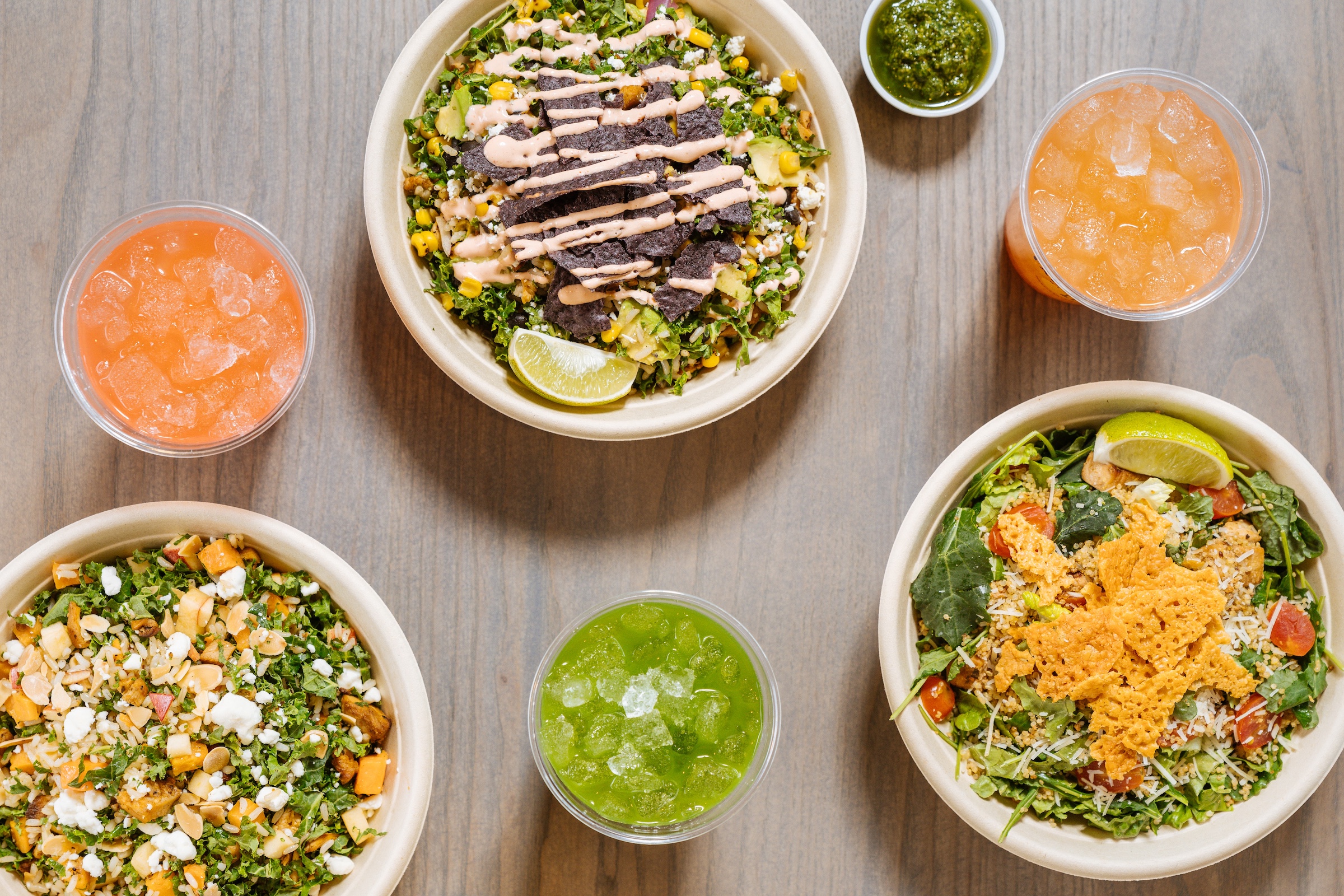 a close up of food