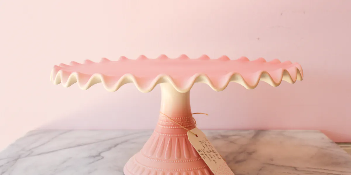 Pink Ruffle Cake Stand Pink Ruffle Cake Stand | Michelle's Patisserie -Bakery and Desserts ...