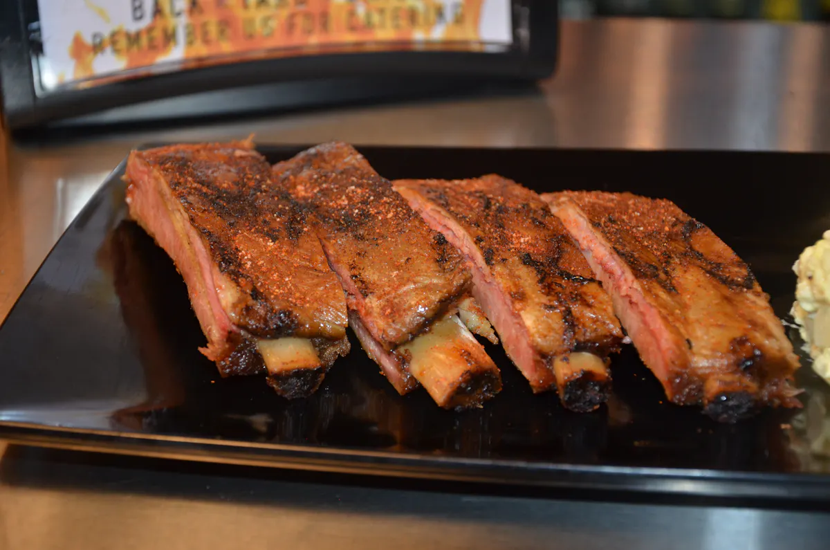 meat on a table