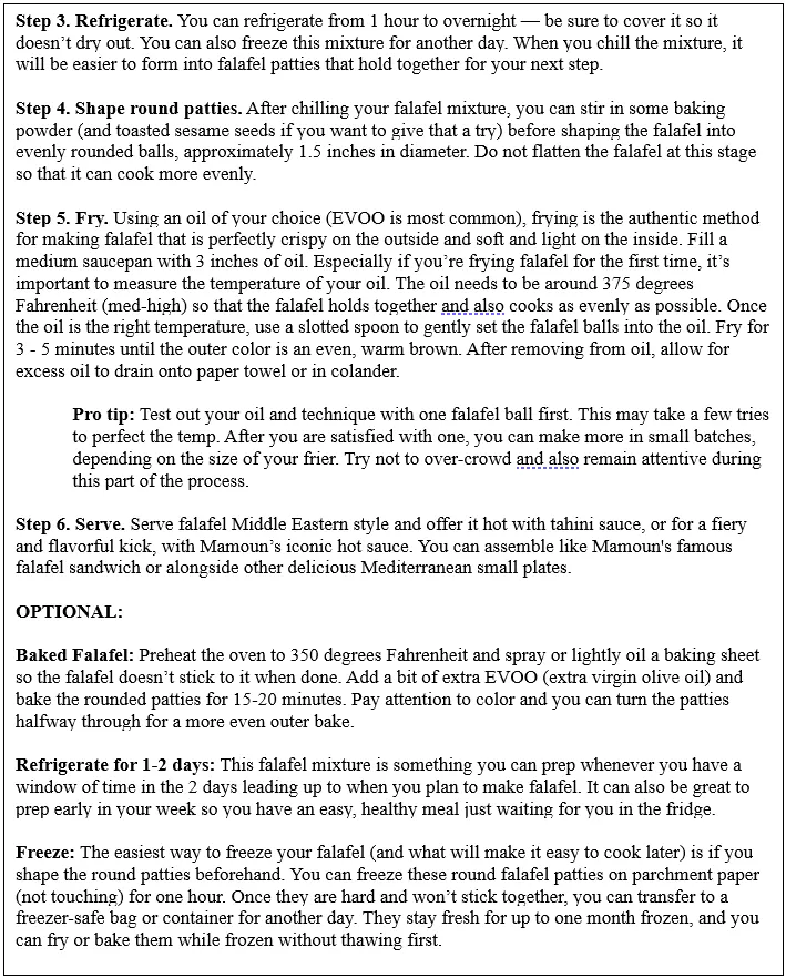 Falafel Recipe Image #2