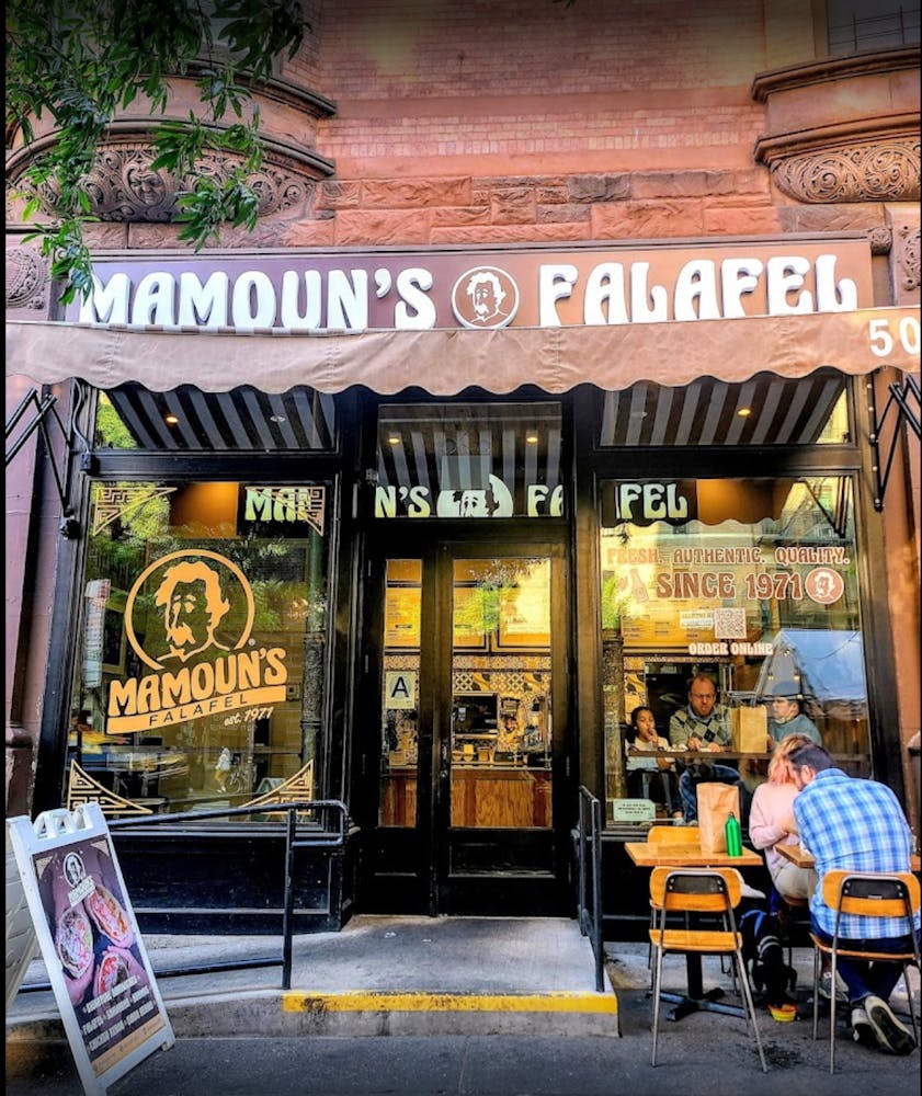 a store front at day