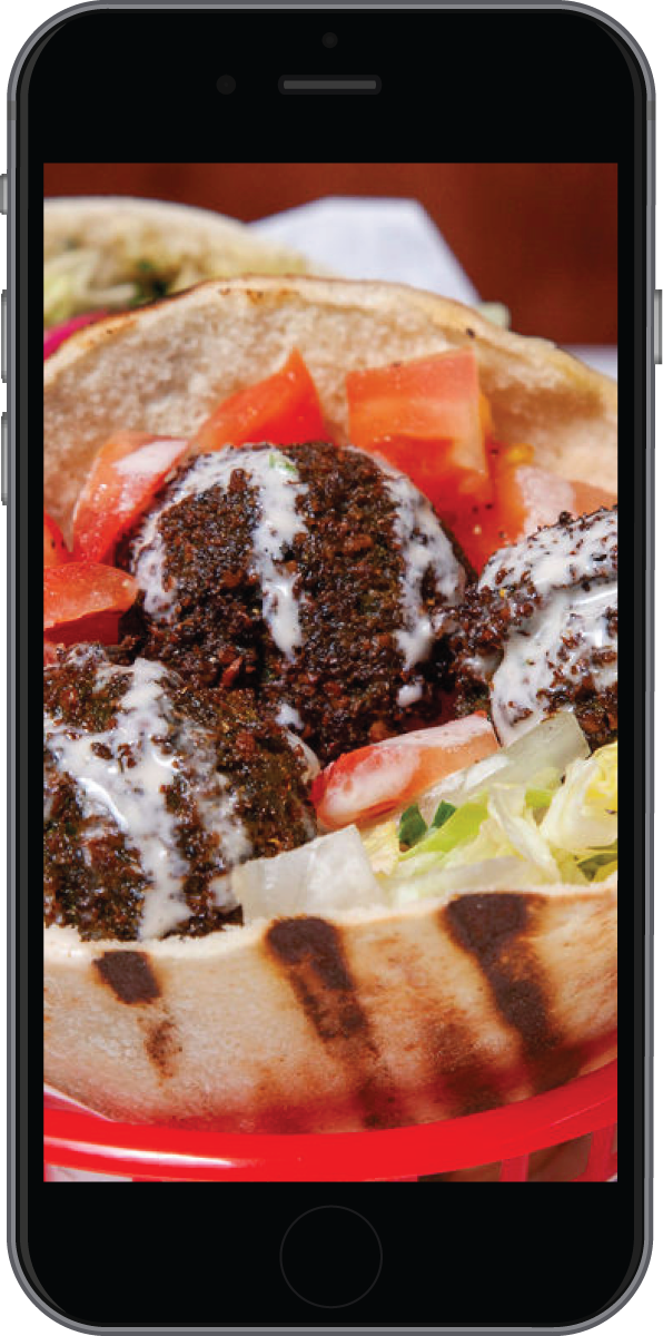 Mamoun's App Online Ordering Page on iPhone Image