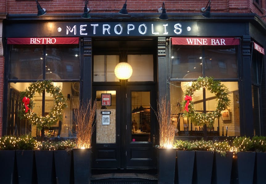 Metropolis Boston Menu About | Metropolis Cafe in Boston, MA