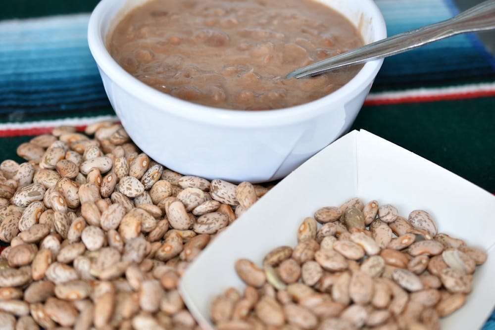 a close up of a bowl of soup