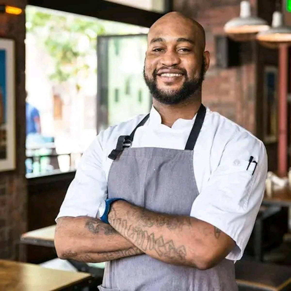 A headshot of Chef Courtney Williams at Bel-Aire a Las Vegas Lounge