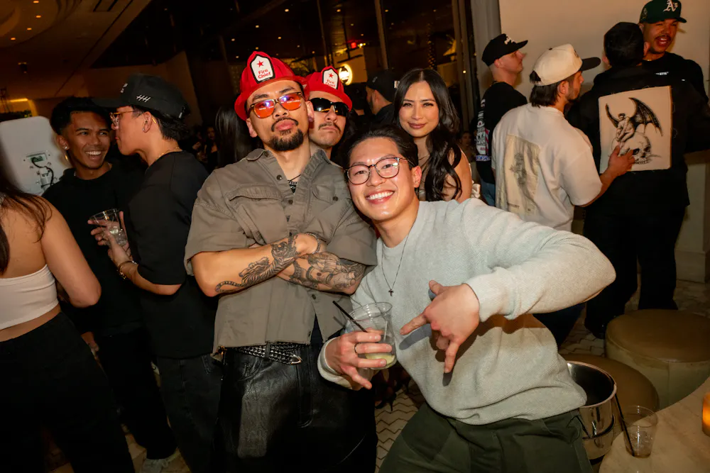 Guests enjoying FireHOUSE at Bel-Aire Lounge, a popular local bar and lounge in Las Vegas featuring DJs, cocktails, and nightlife for locals and first responders.