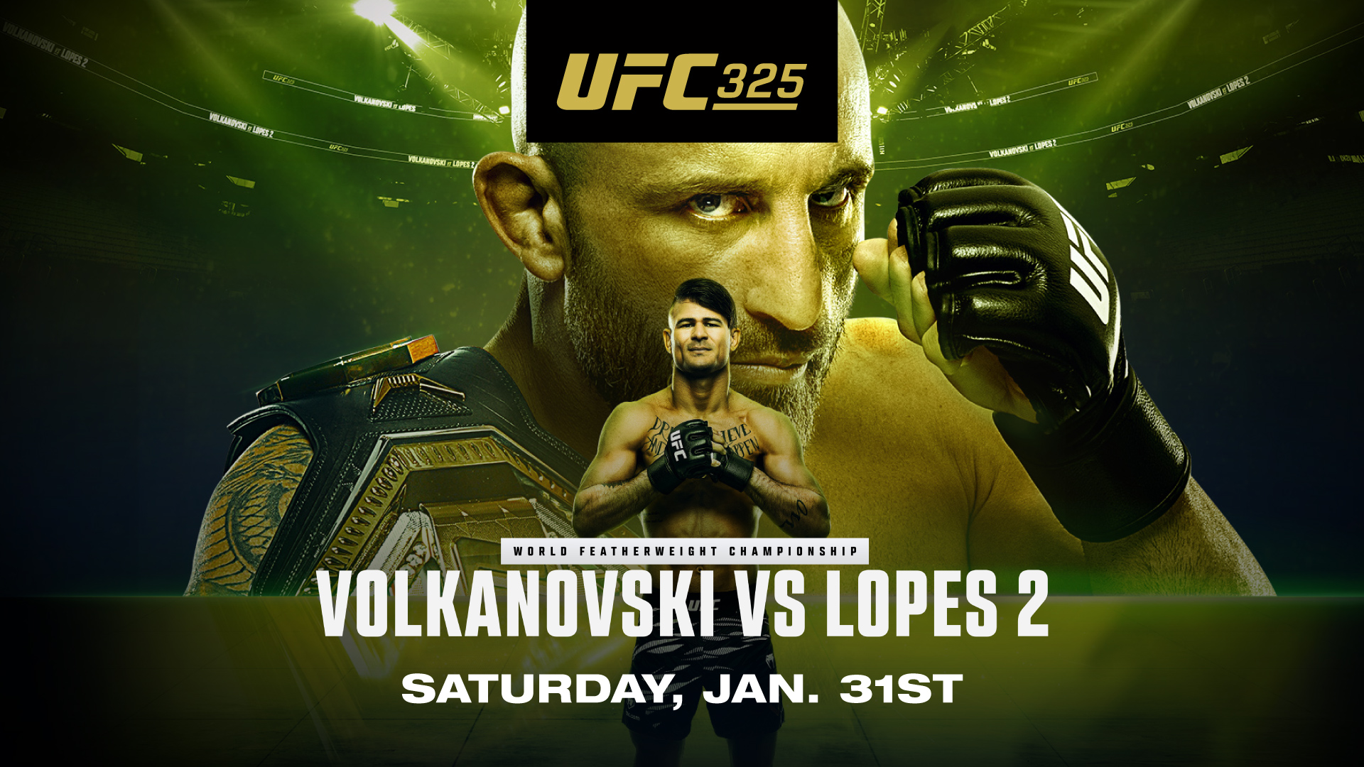 UFC 325: Volkanovski vs Lopes 2 - MMA Streams Live, How to Watch Online, Time, Fight Card