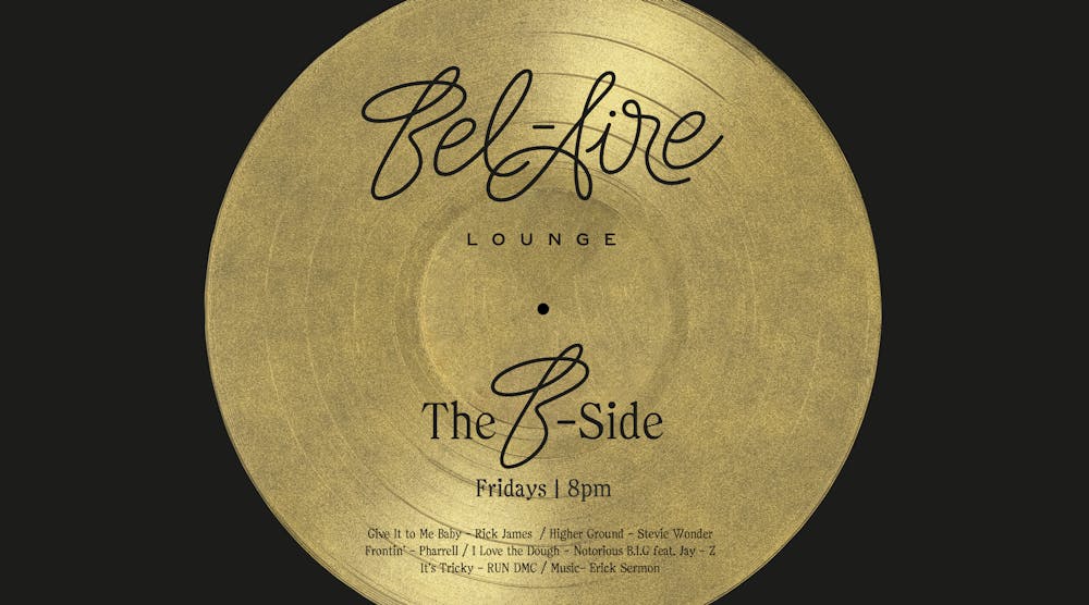 The B-Side at one of the Las Vegas Lounges called Bel-Aire